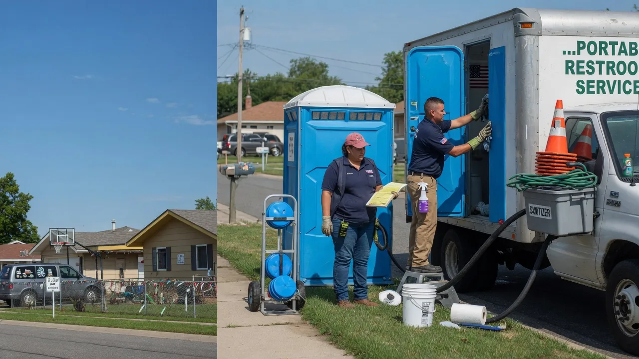 Portable Toilet Rental in Homer Glen, IL near me